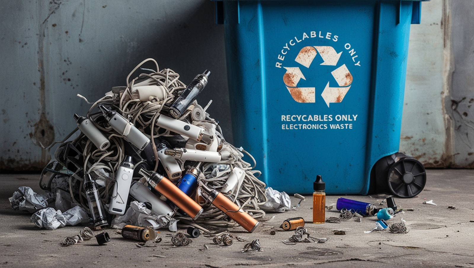 Recycling von E-Zigaretten