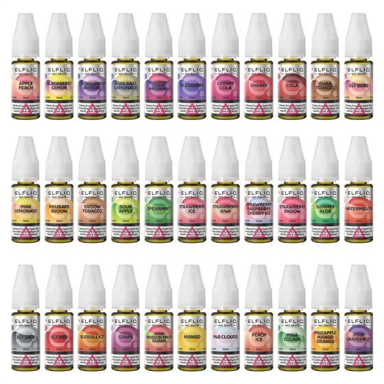 Elfbar ElfLiq - Strawberry Ice Cream 10 ml Liquid (Nik-Salz)